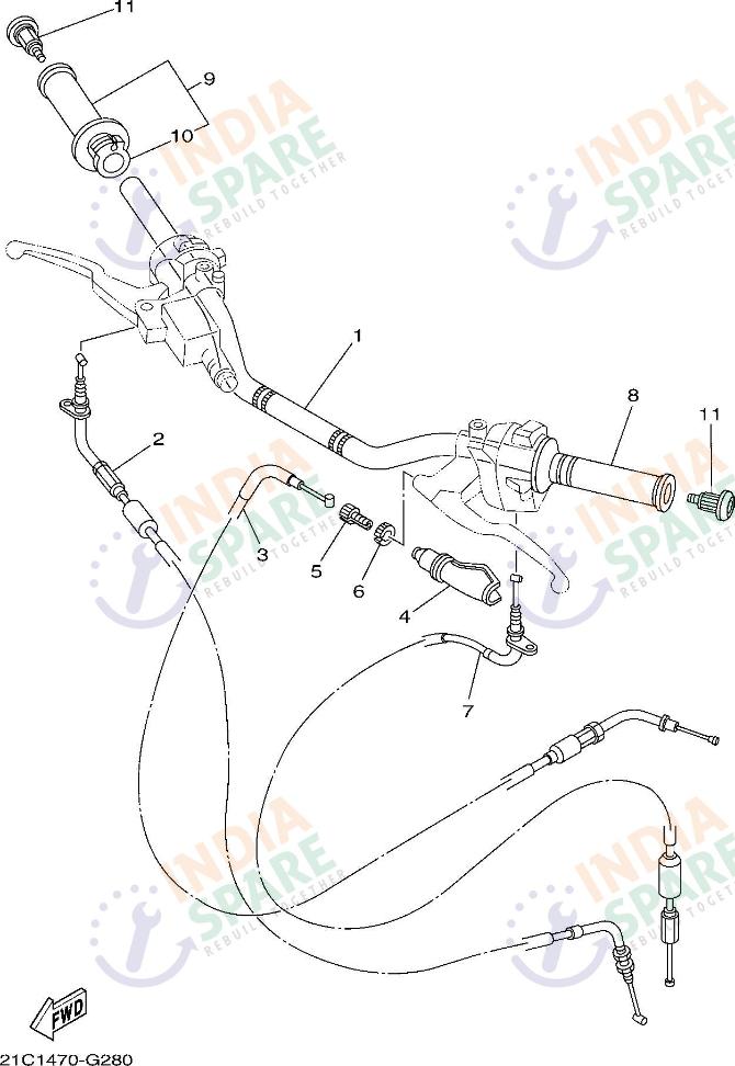 STEERING HANDLE & CABLE